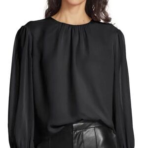 Frame‎ silk Women's Black Top
